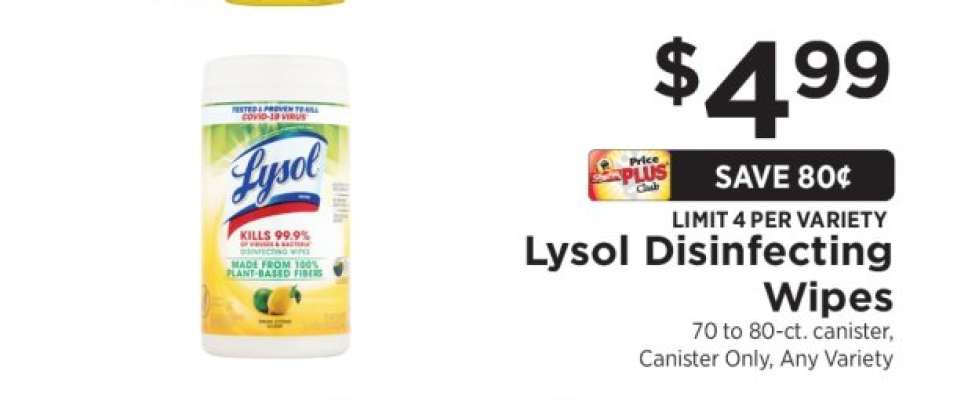 Lysol Disinfecting Wipes