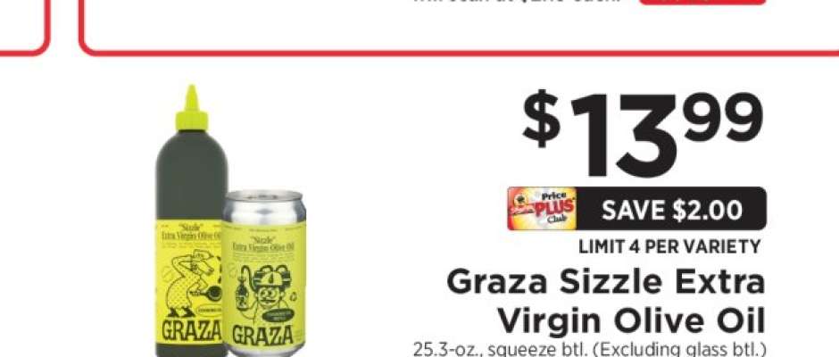 Graza Sizzle Extra Virgin Olive Oil