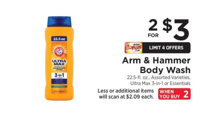 Arm & Hammer Body Wash