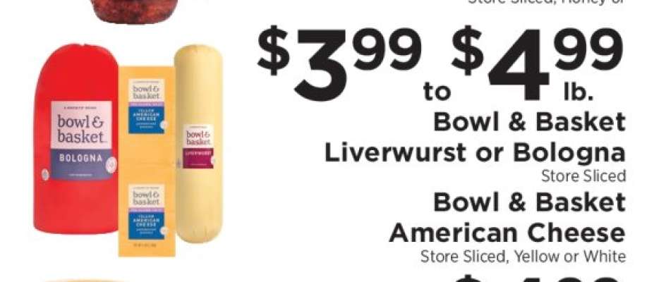 Bowl & Basket Liverwurst or Bologna