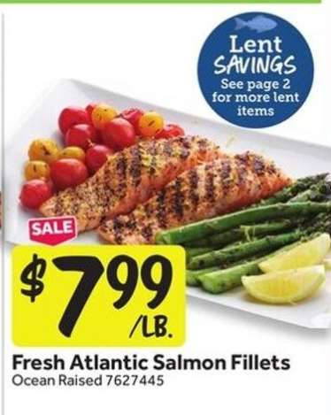 Fresh Atlantic Salmon Fillets