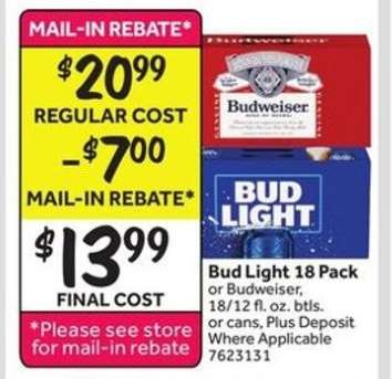 Bud Light 18 Pack