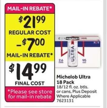 Michelob Ultra 18 Pack
