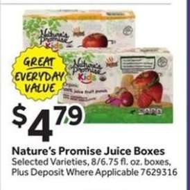 Nature's Promise Juice Boxes