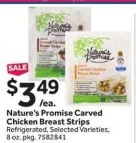 Nature's Promise Carved Chicken Breast Strips