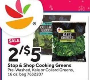 Stop & Shop Cooking Greens