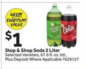Stop & Shop Soda 2 Liter