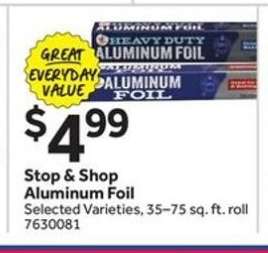 Stop & Shop Aluminum Foil
