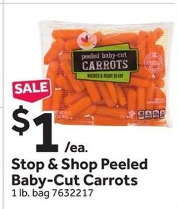 Stop & Shop Peeled Baby-Cut Carrots