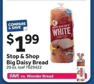 Stop & Shop Big Daisy Bread