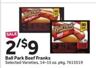 Ball Park Beef Franks