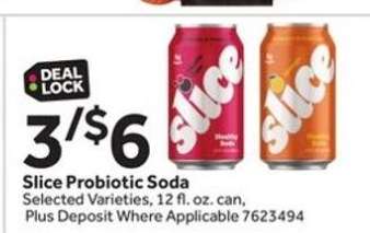 Slice Probiotic Soda