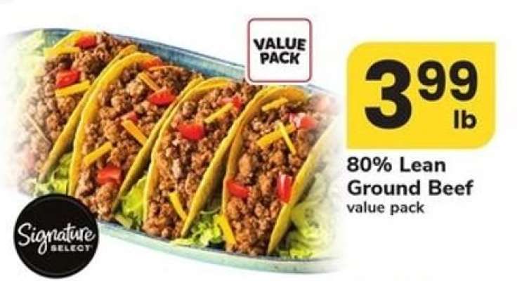 Signature SELECT 80% Lean Ground Beef