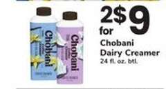 Chobani Dairy Creamer