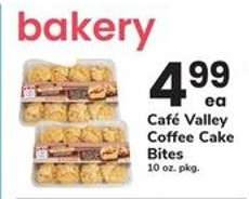 Café Valley Coffee Cake Bites