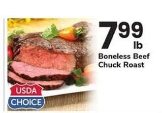Boneless Beef Chuck Roast