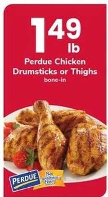 Perdue Chicken Drumsticks or Thighs