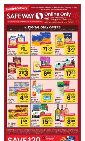 Safeway Flyer - 02/20/2026 - 02/26/2026.