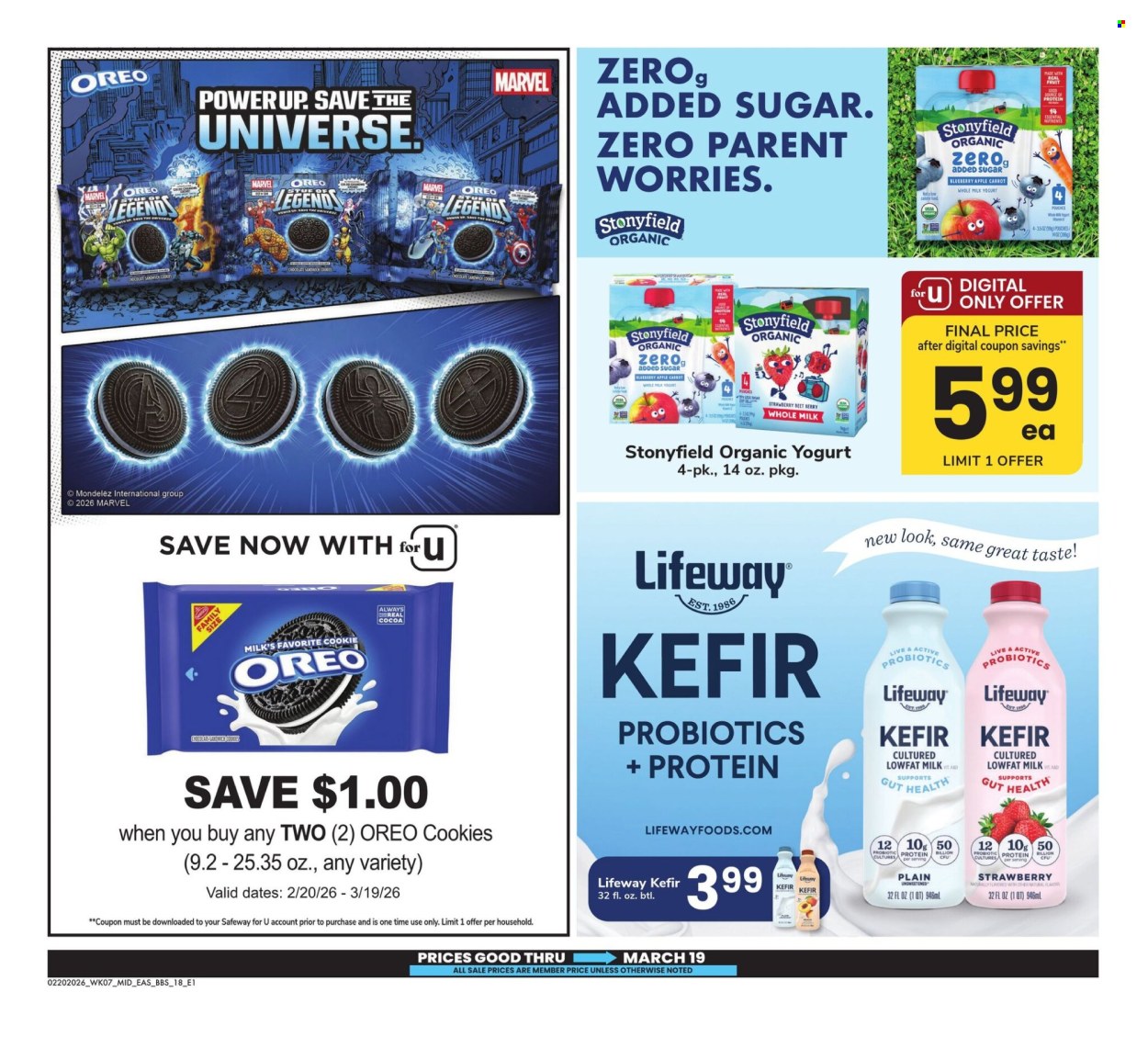 Safeway ad - 02/20/2026 - 03/19/2026. Page 18