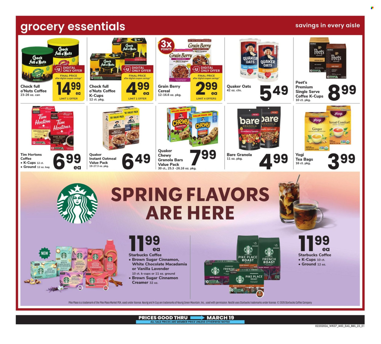 Safeway ad - 02/20/2026 - 03/19/2026. Page 23