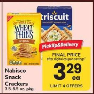 Nabisco Snack Crackers