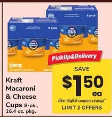 Kraft Macaroni & Cheese Cups