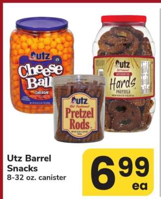 Utz Barrel Snacks