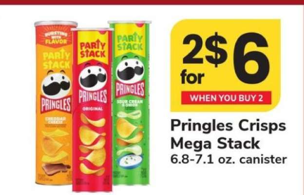 Pringles Crisps Mega Stack