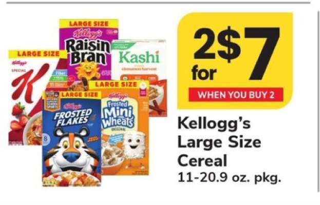 Kellogg's Large Size Cereal