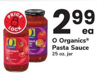 O Organics Pasta Sauce
