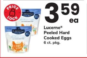 Lucerne Peeled Hard Cooked Eggs