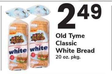 Old Tyme Classic White Bread