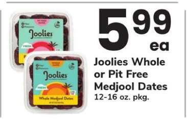 Joolies Whole or Pit Free Medjool Dates