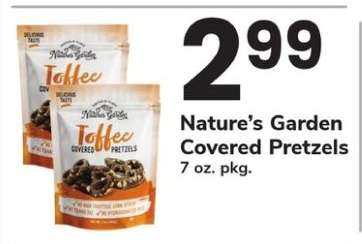 Nature's Garden Covered Pretzels