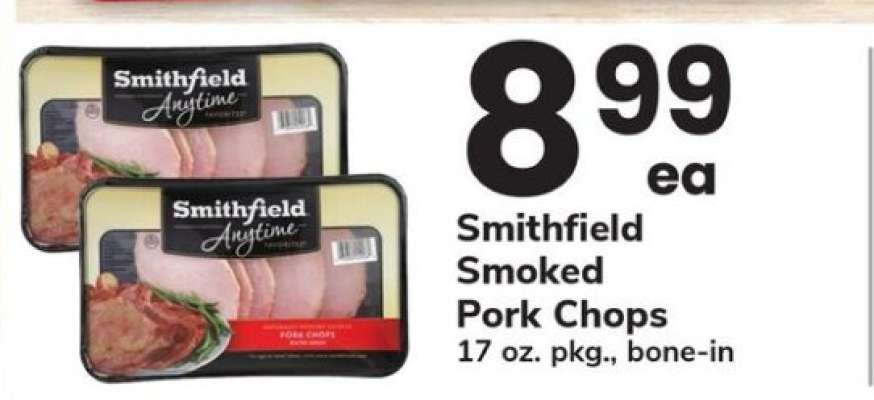 Smithfield Smoked Pork Chops