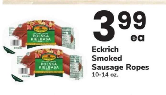 Eckrich Smoked Sausage Ropes
