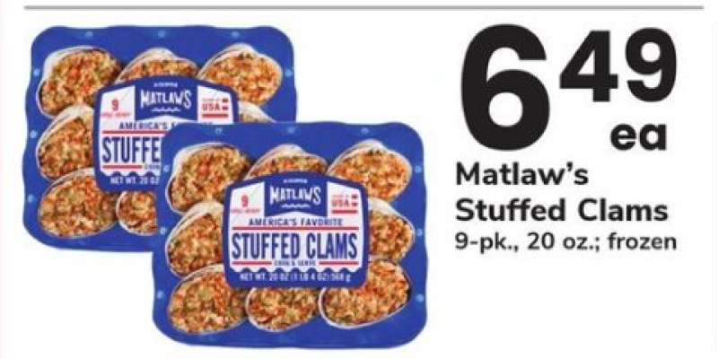 Matlaw's Stuffed Clams