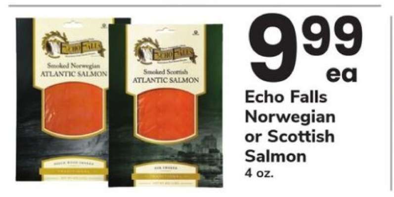 Echo Falls Norwegian or Scottish Salmon