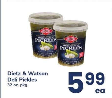 Dietz & Watson Deli Pickles