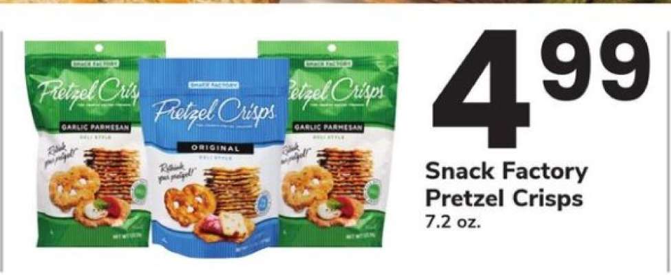 Snack Factory Pretzel Crisps