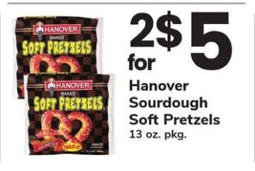 Hanover Sourdough Soft Pretzels