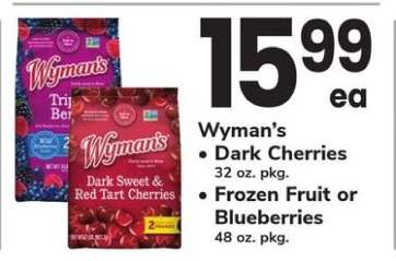 Wyman's Dark Cherries