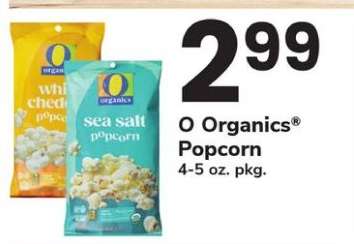 O ORGANICS POPCORN