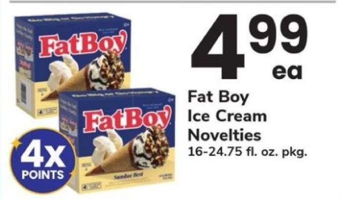 Fat Boy Ice Cream Novelties