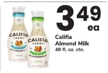 Califia Almond Milk
