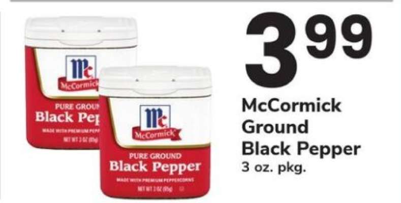 McCormick Ground Black Pepper