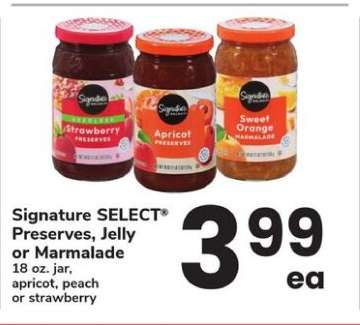 Signature SELECT Preserves, Jelly or Marmalade