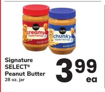 Signature Select Peanut Butter