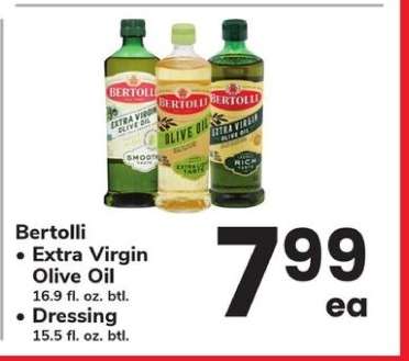 Bertolli Olive Oil or Dressing