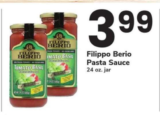 Filippo Berio Pasta Sauce